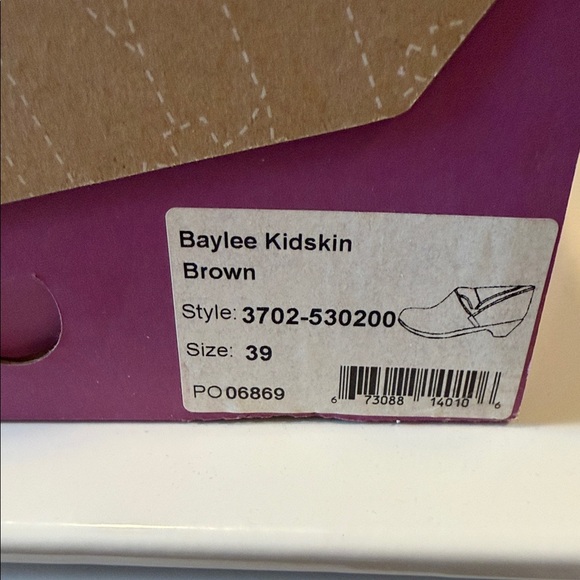 Dansko Baylee Pump Brown Leather pump wedges - Picture 2 of 4